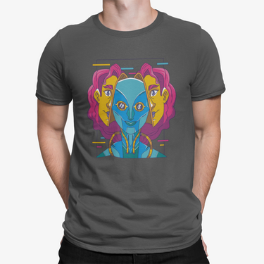 Camiseta Cyborg Abstract